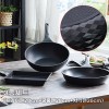 벨루아 다이아몬드 디자인 IH 블랙 프라인팬 3종세트 (프라이팬28cm+궁중팬28cm+사각팬26cm)