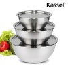 [Kassel] [카셀] 국내생산 프리미엄 트레이 깊은 믹싱볼3종 6PCS세트