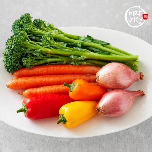 [미각기행] 샐러드 채소 믹스 오색 가니쉬 채소 300g