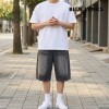 [블루링스] 남여 밴딩 워싱 데님 청 반바지 (색상 택1) BLM-050057