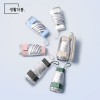 [생활더봄] 초경량 티타늄 실버 UV 차단 미니 접이식 양우산 케이스 세트 6color
