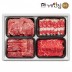 [토바우농협안심한우] 투뿔한우 선물세트 1.2kg(등심300g+차돌박이300g+실속구이300g+불고기300g(보섭/삼각/업진안살/앞치마살))