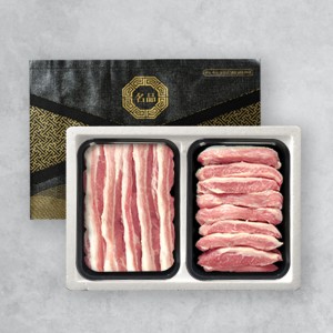 [브라이트데이] 한돈 800g 선물세트(삼겹살500g+항정살300g) 26c_dd_26