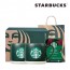 [스타벅스] 그린 라인 머그 355ml * 2P + 프리미엄 스틱커피 10입 (쇼핑백 동봉)
