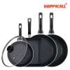 [해피콜] 루미오 IH 후라이팬 4종5P(B) _후라이팬 20cm+28cm+궁중팬28cm(유리커버)+사각팬24cm