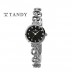 [TANDY] 탠디 럭셔리 여성용 쥬얼워치(스와로브스키 식입) T-4033 블랙