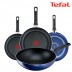 테팔 팬&냄비 PTFE 미드나잇 블루 4종세트 (프라이팬 20cm + 24cm + 26cm + 볶음팬 28cm)