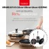 [Hamptons] 햄튼 렉스 스텐 인덕션 코팅 후라이팬 3종세트(4p)-B