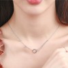 [Belisa] 벨리사 주얼리 투윈 더블링 목걸이 BLS-N7002WG