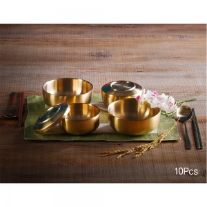 밀양도자기 티타늄 반상기세트 10P