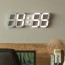 국산 루나리스 위성 GPS 인테리어 LED 벽시계 38cm