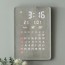 플라이토 그랜드 캘린더 대형 인테리어 LED 벽시계 35cm