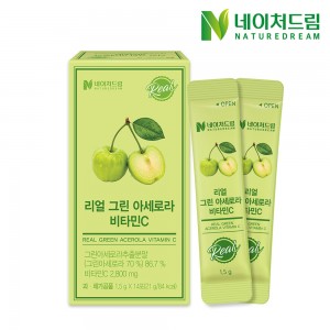 네이처드림 리얼 그린 아세로라 비타민C 1.5g x 14포