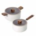 [네오플램] 비앙 IH 풀 인덕션 냄비 세트 2종 세트 (18편수+18양수)