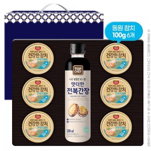 탑셰프 전복간장 동원참치 6P(7종)