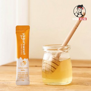 [맛있는청년들] 요거스윗 국내산 사양벌꿀 스틱 10gx50개입