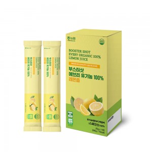 부스터샷 유기농레몬 12g x 14포