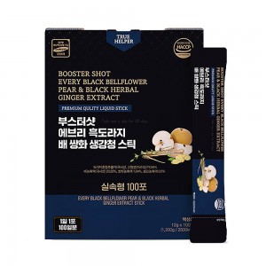 부스터샷 에브리 흑도라지 배 쌍화 생강청 스틱 12g x 100포
